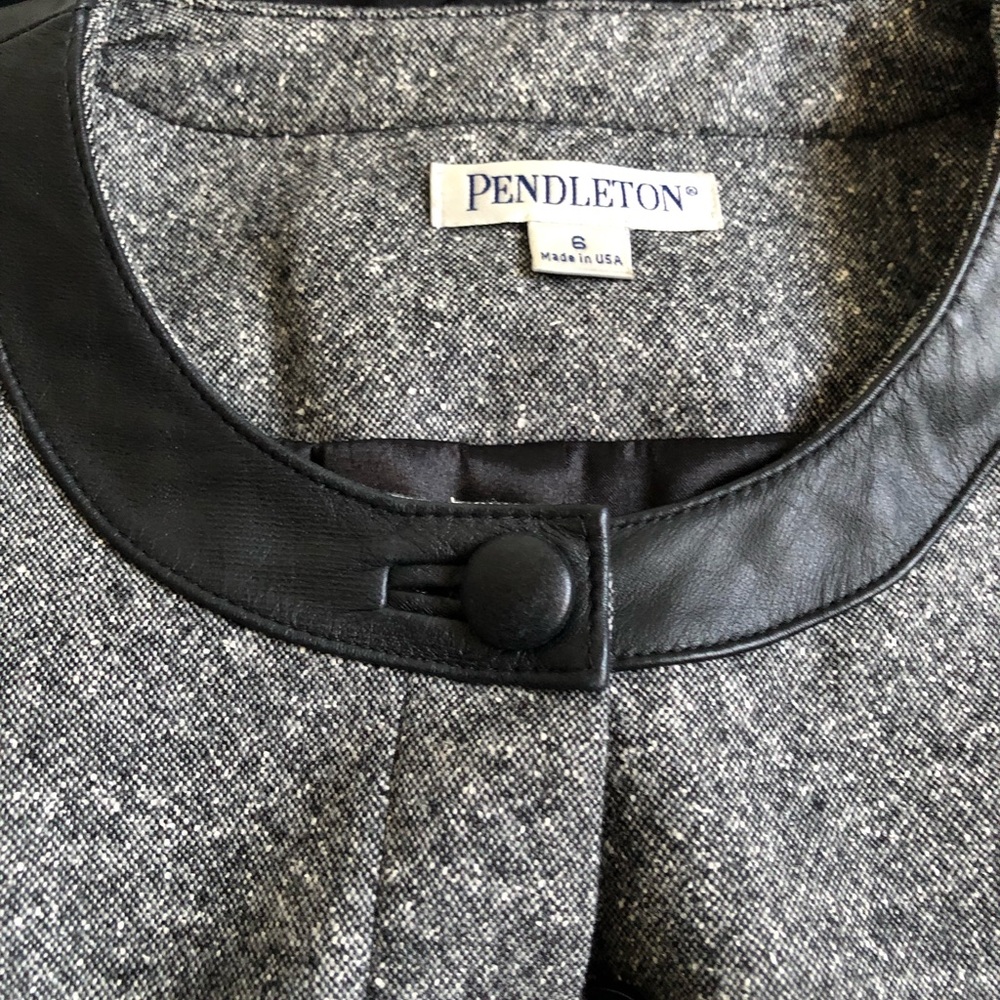 Pendleton Wool Long Sleeve Blazer - image 7
